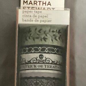 Martha Stewart Crafts Halloween Washi Paper Tape. NIP